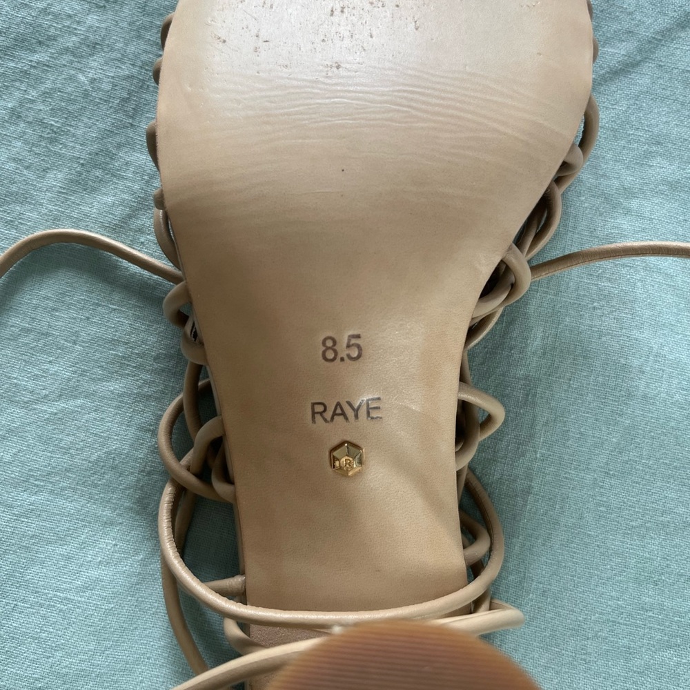 Raye the Label Damaris Heel in Nude - Picture 5 of 5